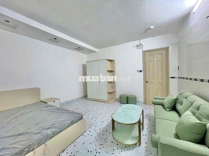 🏡CĂN HỘ 1 PHÒNG NGỦ TÁCH BẾP FULL NỘI THẤT MÁY GIẶT SÁT CẦU CHỮ  Y