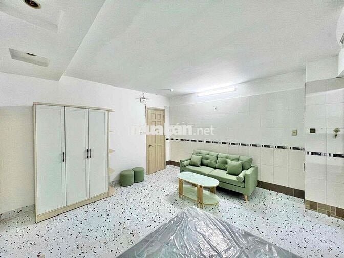 🏡CĂN HỘ 1 PHÒNG NGỦ TÁCH BẾP FULL NỘI THẤT MÁY GIẶT SÁT CẦU CHỮ  Y