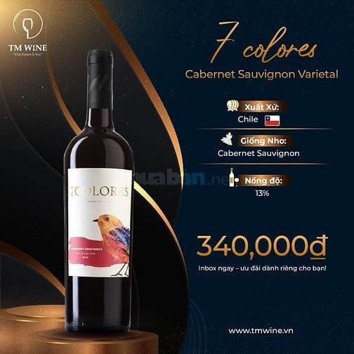 Rượu Vang chính hãng nhận quà sang