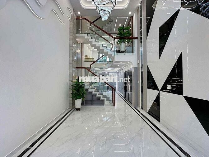 NHÀ BÌNH TÂN (4M x 14M) GIÁP KHU TÊN LỬA. TẶNG FULL NỘI THẤT. ĐƯỜNG 6M