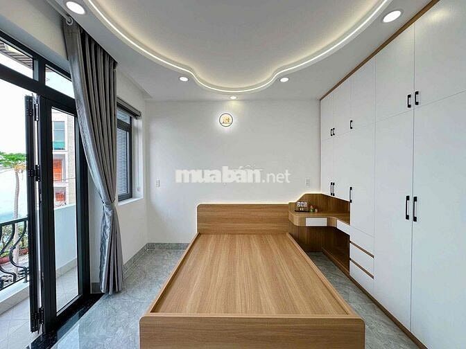 NHÀ BÌNH TÂN (4M x 14M) GIÁP KHU TÊN LỬA. TẶNG FULL NỘI THẤT. ĐƯỜNG 6M