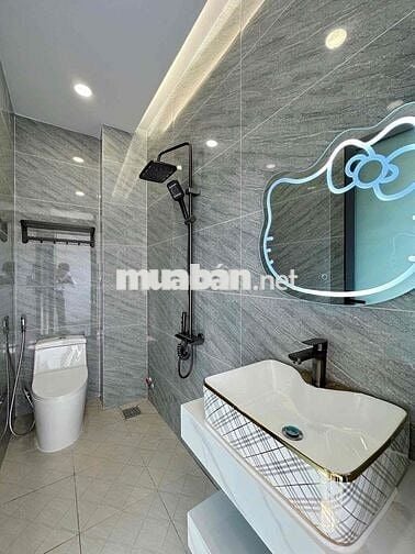 NHÀ BÌNH TÂN (4M x 14M) GIÁP KHU TÊN LỬA. TẶNG FULL NỘI THẤT. ĐƯỜNG 6M
