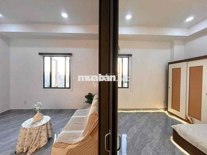 CĂN HỘ 1 PHÒNG NGỦ TÁCH BẾP MỚI XÂY 2 CỬA SỔ FULL NỘI THẤT VƯỜN LÀI