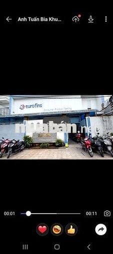 💥Bán nhà xưởng DT 17x25 Tổng 900m.1lầu fun thổ cư