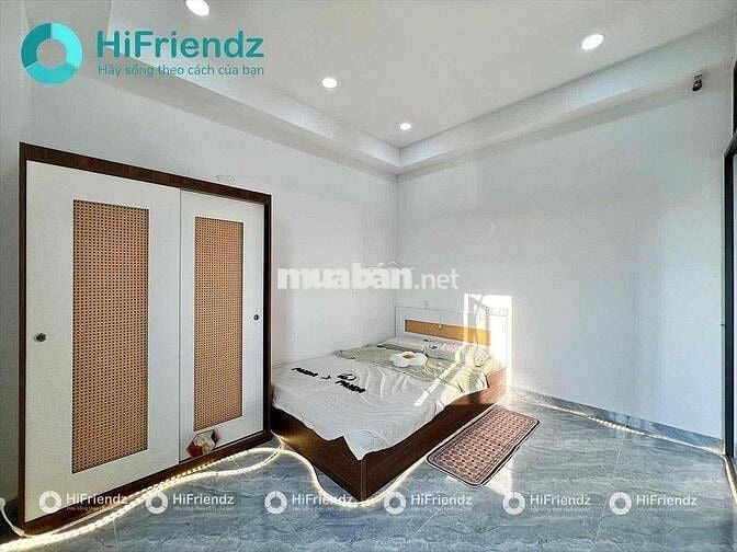 CĂN HỘ 1 PHÒNG NGỦ TÁCH BẾP MỚI XÂY 2 CỬA SỔ FULL NỘI THẤT VƯỜN LÀI