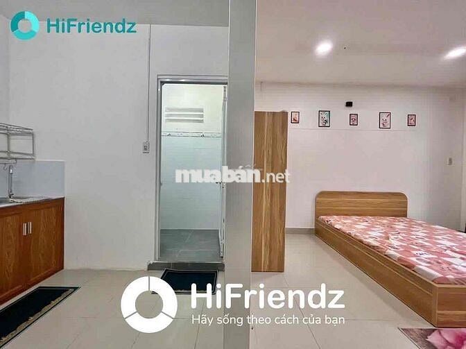 CĂN 1 PHÒNG NGỦ TÁCH BẾP BAN CÔNG - FULL NỘI THẤT - NGÃ TƯ BẢY HIỀN