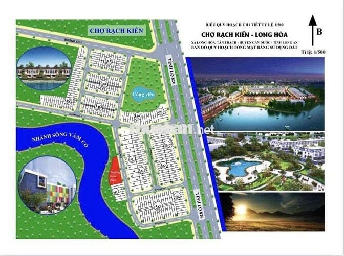 CẦN BÁN 12 lô đất nền 64m² tại xã Long Hoà giá ưu đãi