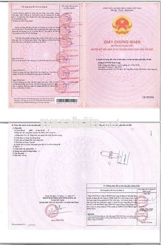 CẦN BÁN 12 lô đất nền 64m² tại xã Long Hoà giá ưu đãi