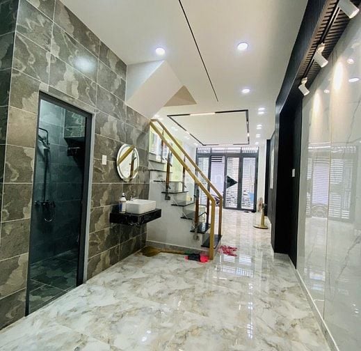 Với hẻm ô tô 5m duy nhất ở Nơ Trang Long 3 tỷ 190 1T2L ST SHR nhà đẹp