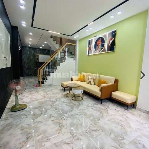 Với hẻm ô tô 5m duy nhất ở Nơ Trang Long 3 tỷ 190 1T2L ST SHR nhà đẹp