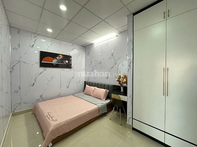 Bán nhà hẻm xe hơi thông Quang Trung,P.11, 4,2 x 8,5, 3PN giá 3.79 tỷ