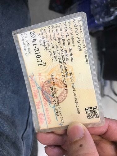 CBR250RR Đỏ Nhám Đăng ký 2020 chính chủ