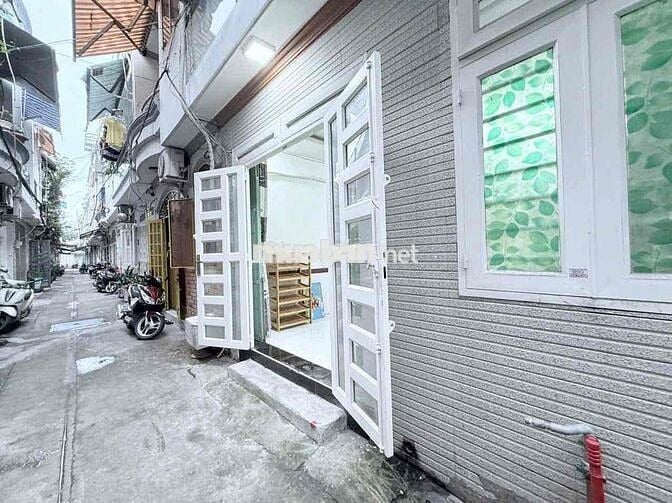 NHÀ HẺM Ô TÔ GÒ VẤP CHỈ 3Đ5 GẦN MẶT TIỀN