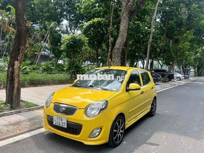 Kia Morning 2011 Số tự động Vàng