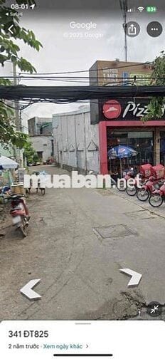 xây dựng ngang 9m dài 16m4 kết cấu 1 trệt lửng đang cho thuê 25 triệu