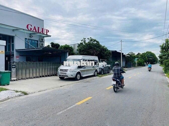 ĐẤT CHÍNH CHỦ SÁT BÊN KCN TÂY BẮC XÃ TÂN AN HỘI MẶT TIỀN KINH DOANH 8m