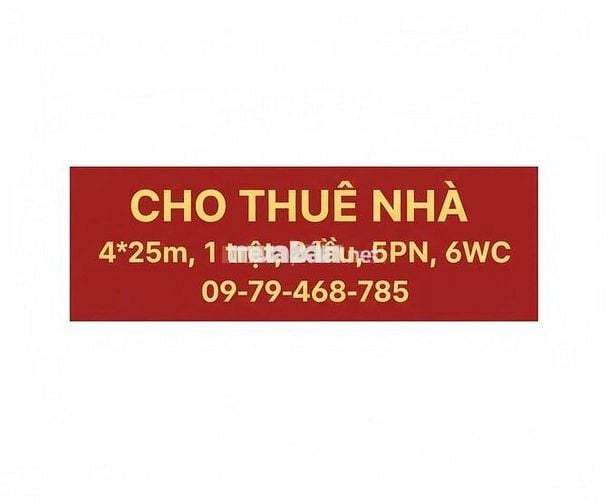 🏠 CHO THUÊ NHÀ MẶT TIỀN LÊ VĂN SỸ - 96M2 - 3 TẦNG 5PN - 68 TRIỆU/THÁNG