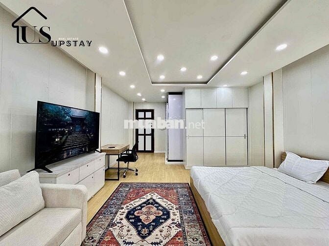 Cho Thuê Căn 1PN new 100% - Hầm xe - Thang Máy - Ngay Cầu Bông Giáp Q1