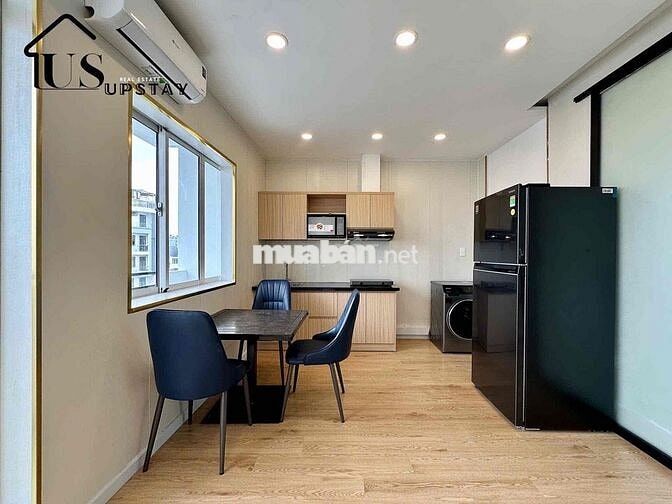 Cho Thuê Căn 1PN new 100% - Hầm xe - Thang Máy - Ngay Cầu Bông Giáp Q1