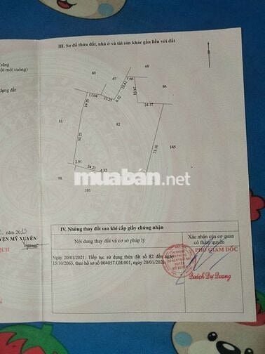 BÁN ĐẤT TRUNG TÂM PHƯỜNG MỸ XUYÊN