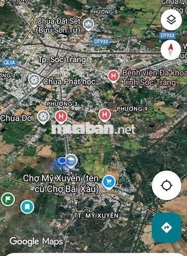 BÁN ĐẤT TRUNG TÂM PHƯỜNG MỸ XUYÊN