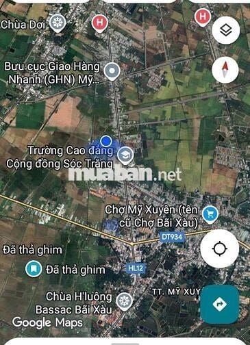 BÁN ĐẤT TRUNG TÂM PHƯỜNG MỸ XUYÊN