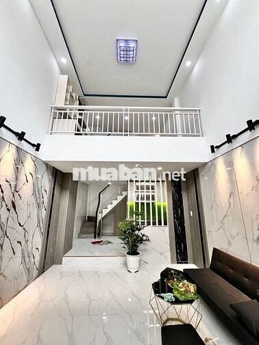 NHÀ ĐẸP 4 TẦNG KIÊN CỐ, HẺM XE HƠI 7M, DT 36M2, 4,95 TỶ CÒN TL