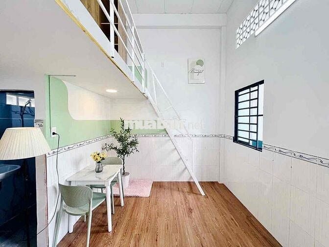 CHO THUÊ PHÒNG DUPLEX FULL NỘI THẤT CÓ BANCOL THOÁNG MÁT Ở BÌNH THÀNH