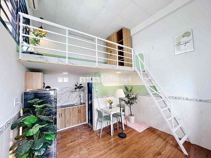 CHO THUÊ PHÒNG DUPLEX FULL NỘI THẤT CÓ BANCOL THOÁNG MÁT Ở BÌNH THÀNH