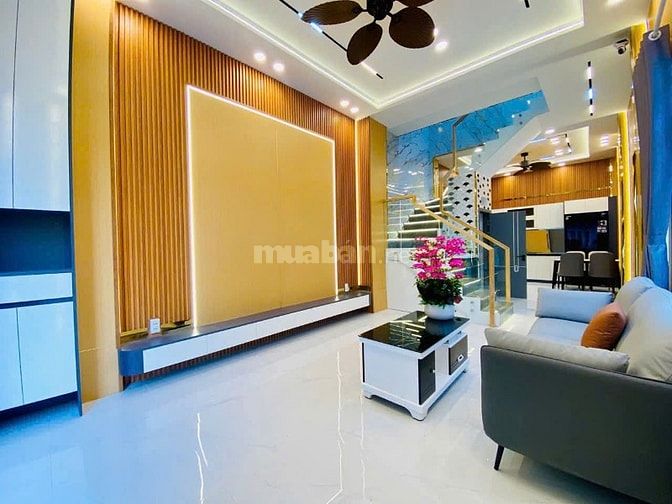 Bán nhà hẻm 3m sát hẻm XT Phạm Văn Chiêu, P.14, 5 x 12 giá 5.35 tỷ tl