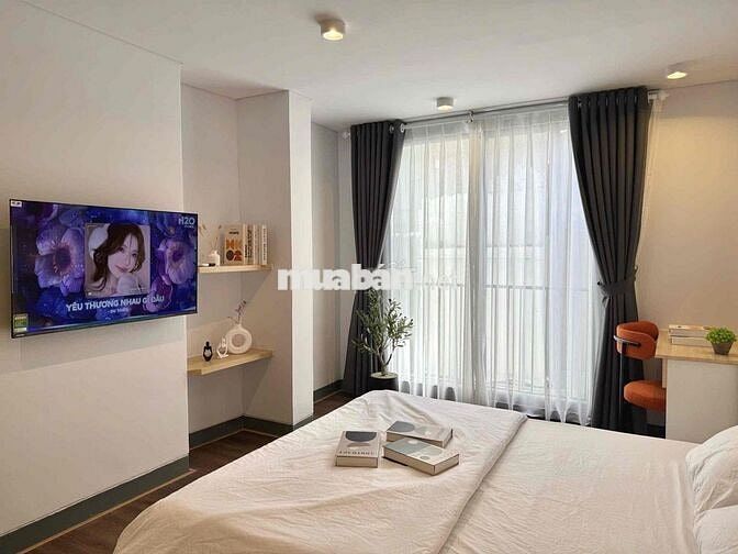 CHO THUÊ CĂN HỘ CHUNG CƯ FULL NT BAN CÔNG NGAY CHỢ TÂN ĐỊNH Q1