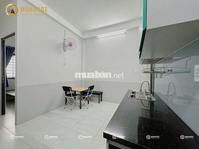 Cc mini 1PN tách bếp - bancol 40m2. FREE PHÍ DV. Full nội thất + mgr