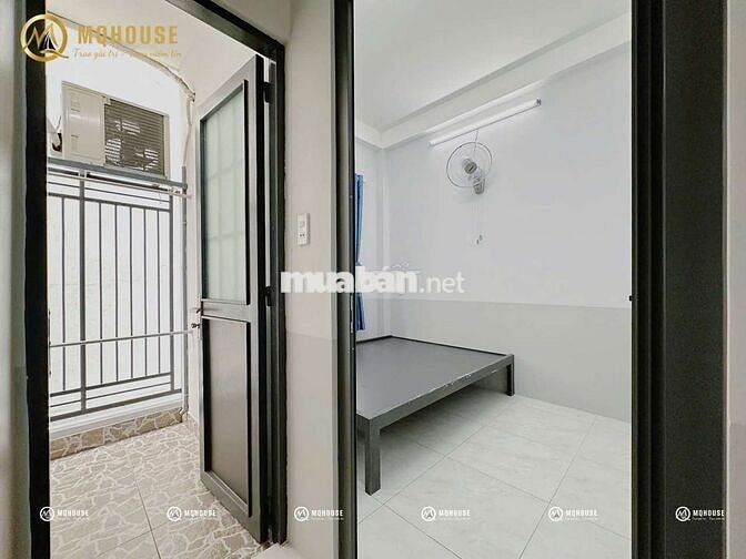 Cc mini 1PN tách bếp - bancol 40m2. FREE PHÍ DV. Full nội thất + mgr