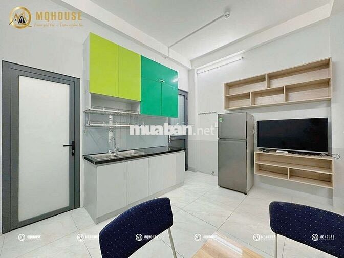 Cc mini 1PN tách bếp - bancol 40m2. FREE PHÍ DV. Full nội thất + mgr