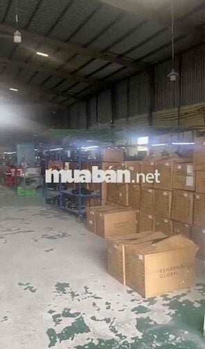 Cho thuê kho, xưởng 1500m2 Có PCcc đường Contener