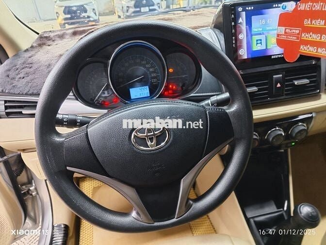 Bán Toyota Vios 1.5E MT đời 2017 Nguyên Zin ĐẸPPP