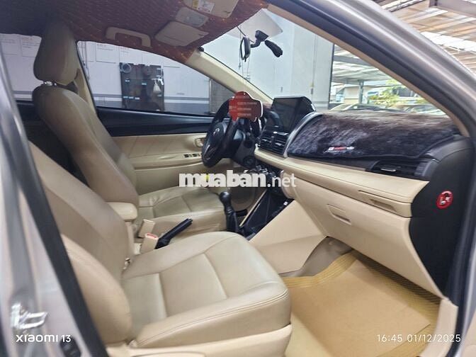 Bán Toyota Vios 1.5E MT đời 2017 Nguyên Zin ĐẸPPP