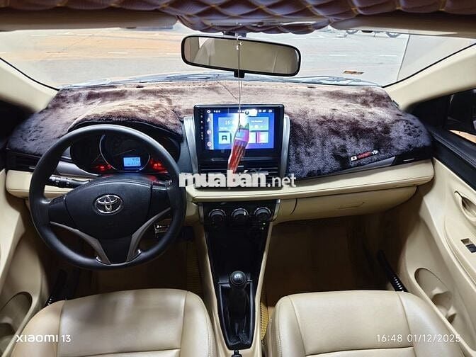 Bán Toyota Vios 1.5E MT đời 2017 Nguyên Zin ĐẸPPP