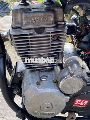 Moto 125cc daelim dọn cafe