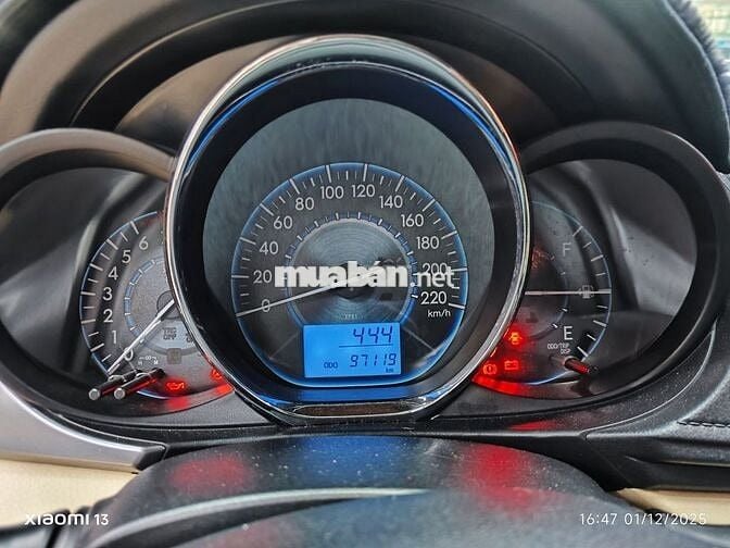 Bán Toyota Vios 1.5E MT đời 2017 Nguyên Zin ĐẸPPP