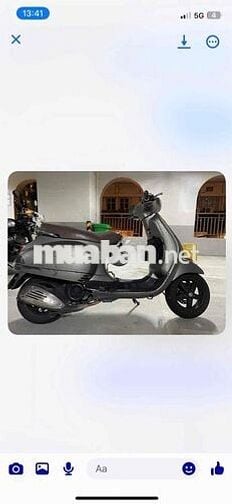 Piaggio Vespa 2012 Xám Nguyên zin