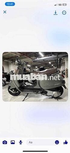 Piaggio Vespa 2012 Xám Nguyên zin