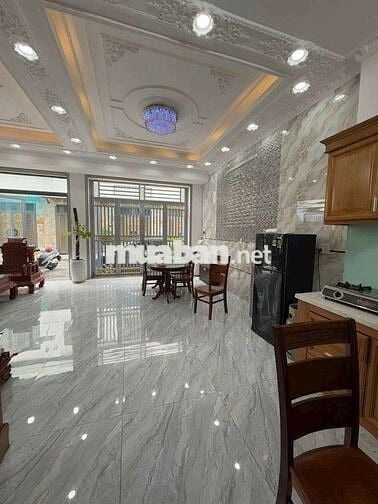 Nhà 1 trệt 3 lầu full nội thất hẻm Hồ Văn Long BHH B bình tân