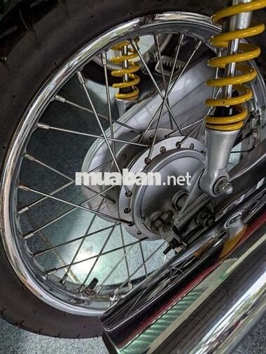 Honda Wave Zx 205 đỏ đen bs70 máy êm