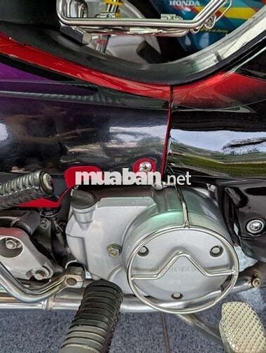 Honda Wave Zx 205 đỏ đen bs70 máy êm