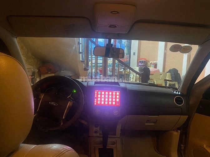 Bán xe Ford Everest 12/2008, màu bạc, đăng ký 12/2008, máy dầu