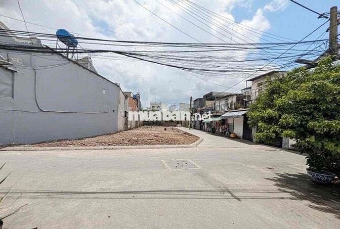 Bán lô đất góc 2mt 5x23m, sát chợ Thới Tứ, vị trí đẹp, Hốc Môn