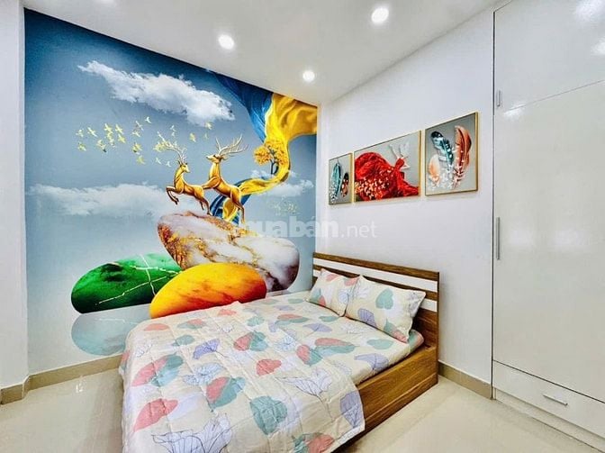 Bán nhà hẻm 1 sẹc xe hơi Lê Đức Thọ, P.16, 3,8 x 10,5, giá 4.4 tỷ tl