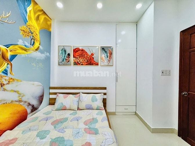 Bán nhà hẻm 1 sẹc xe hơi Lê Đức Thọ, P.16, 3,8 x 10,5, giá 4.4 tỷ tl