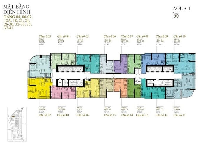 Căn hộ bán hoặc cho thuê tại Vinhomes Golden River 3 phòng ngủ 105m2